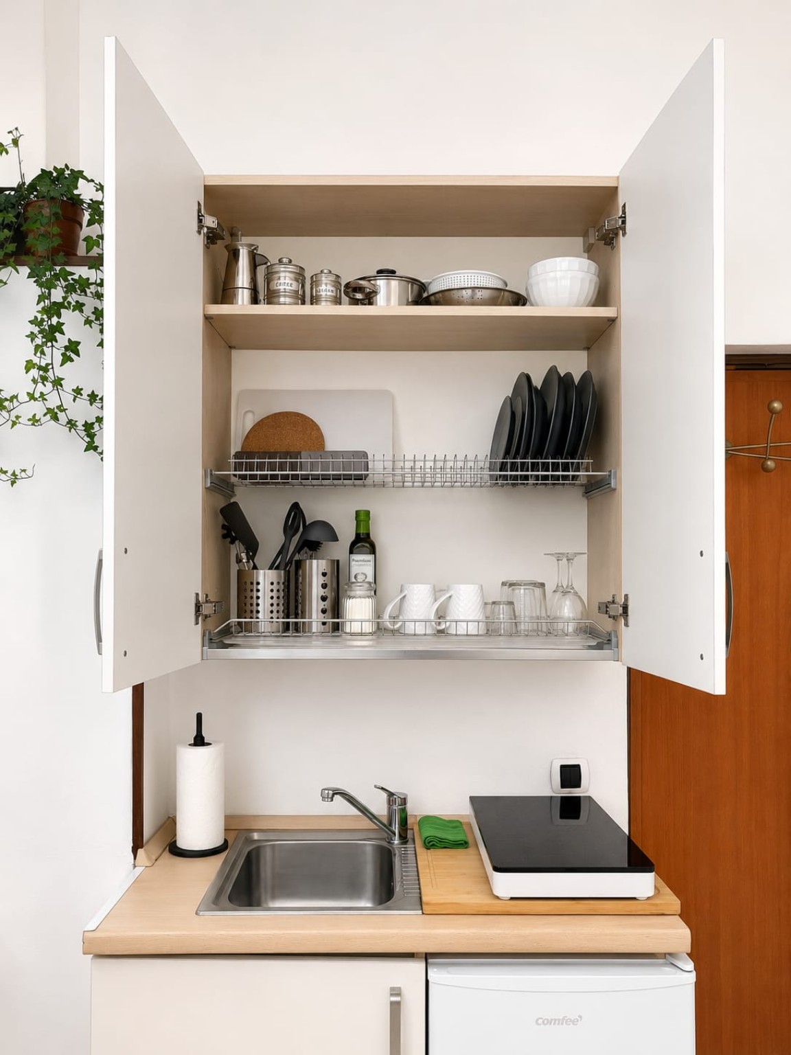 Cucina attrezzata della Casa di Lia