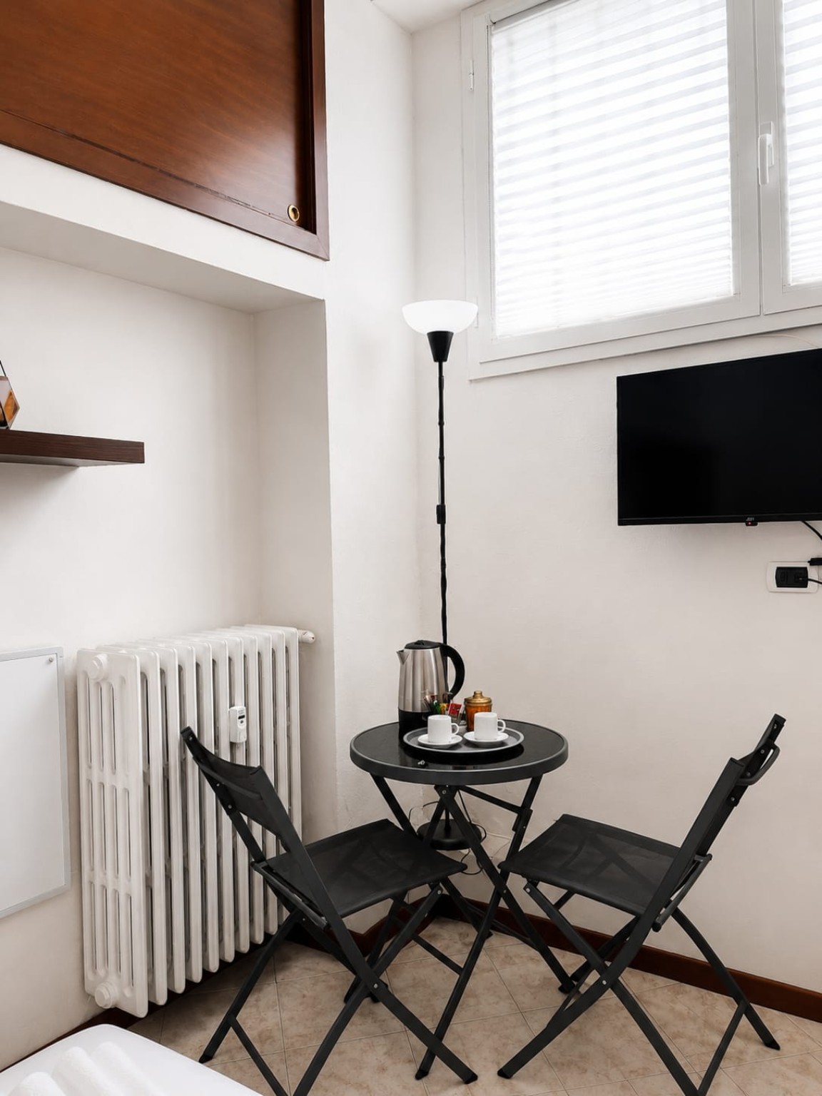 Zona relax e TV della Casa di Lia